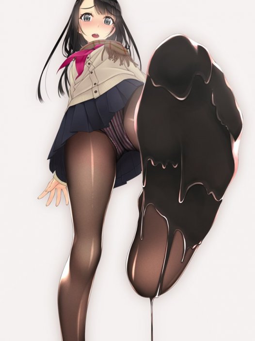 二次元丝袜控：让我猜你一脚可好