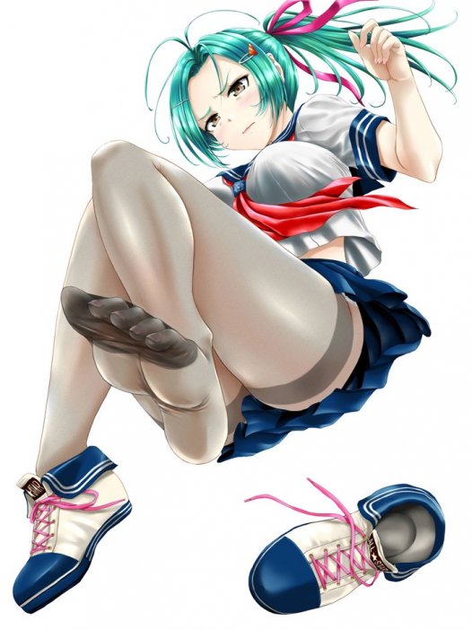 二次元足控福利：妹子的鞋子怎么掉了 42P