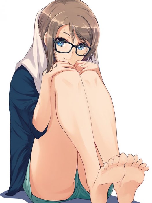 二次元足控福利图片：光脚也不是不可以 41P