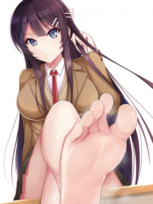 二次元足控福利：学妹竟然拖鞋了 41P