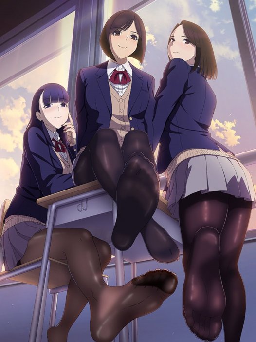 二次元丝袜美腿：来和学妹一起上课吧 42P