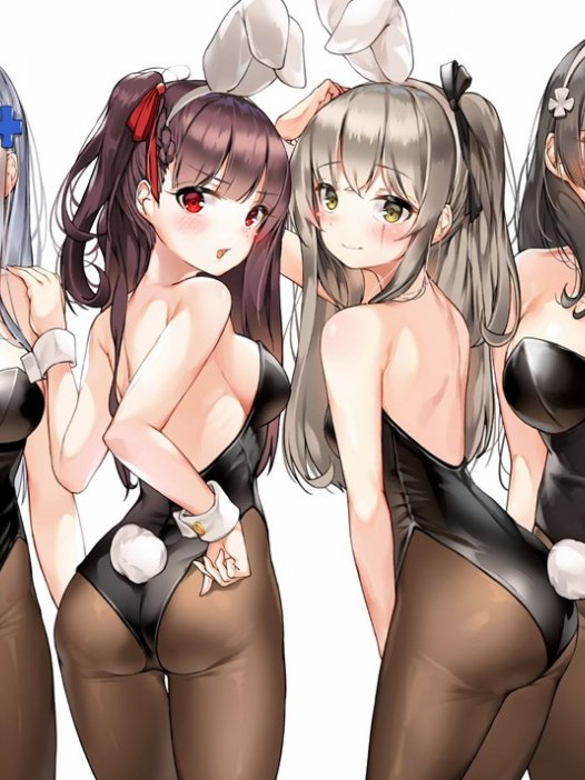 二次元丝袜控：兔女郎赛高 50P