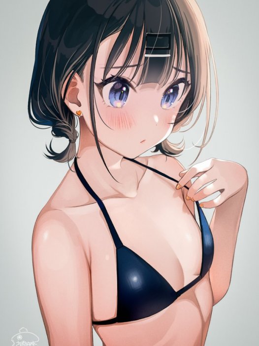 二次元泳装美女图片 40P