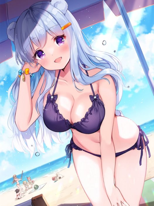 泳装二次元美女图片 40P