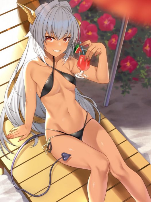 二次元 黑皮妹子图 40P