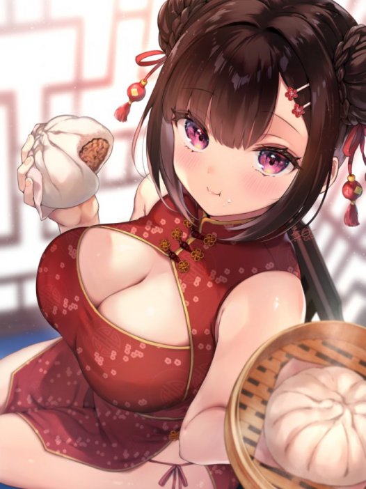 二次元旗袍美女美图 40P