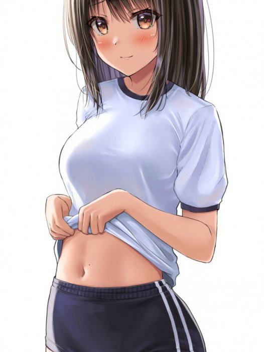 黑发二次元美女图片 40P