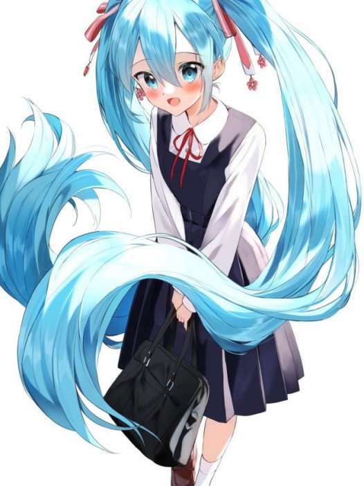 动漫二次元双马尾女孩图片 40P