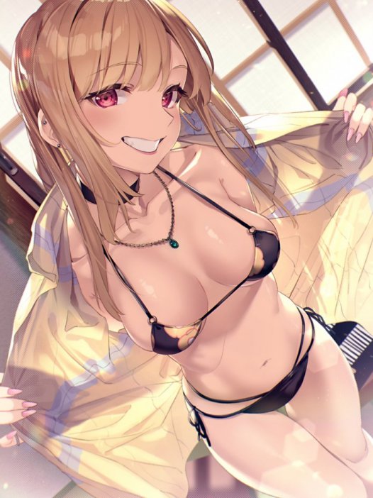 二次元泳衣美少女图片 40P