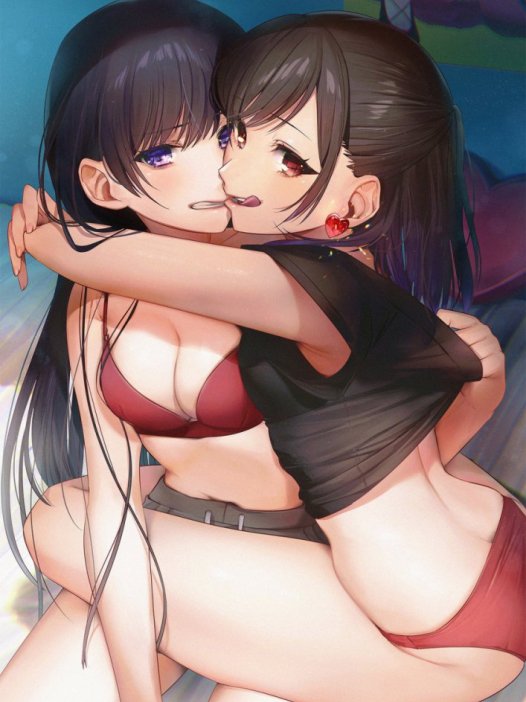 二次元百合妹子图 40P