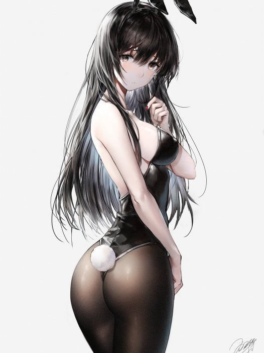 制服向：二次元兔女郎图片 40P