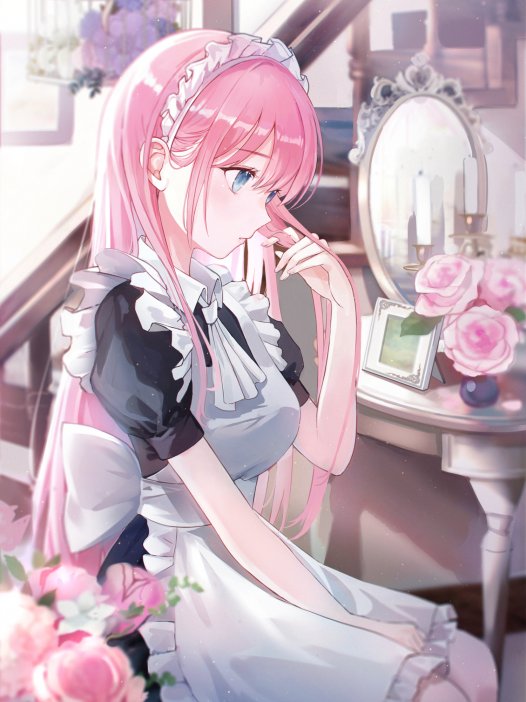 可爱的动漫二次元女仆壁纸 40P