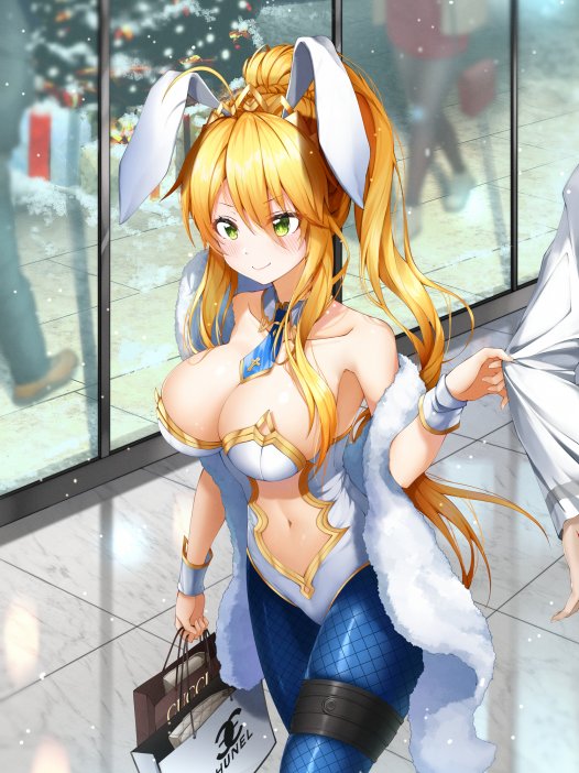 二次元兔女郎制服福利壁纸 40P