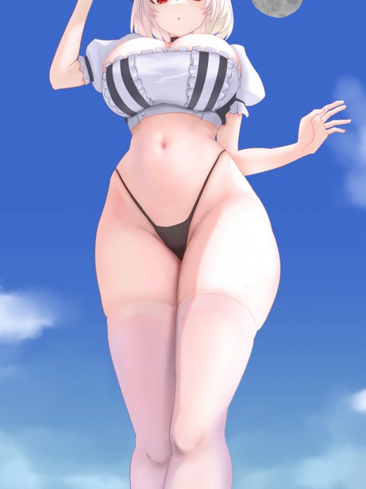 穿着白丝袜的动漫美女壁纸 40P