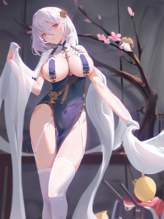 巨乳旗袍娘美图 40P