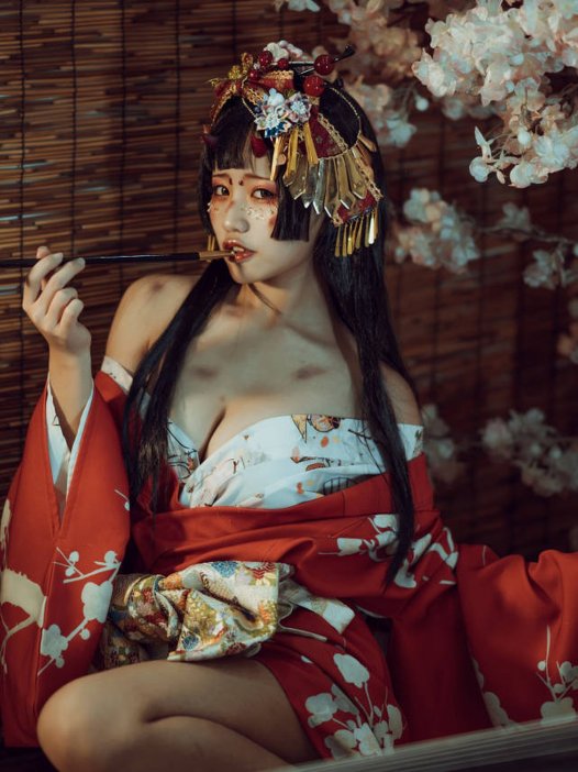 Cosplay：一笑芳香沁 箱庭妖怪 24P