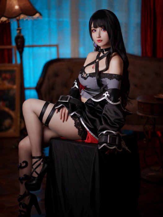 Cosplay：Rioko凉凉子 魅魔X恋乃夜舞 40P