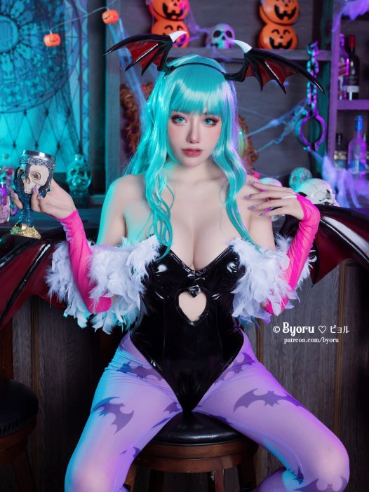 Cosplay：萝莉Byoru Morrigan 32P