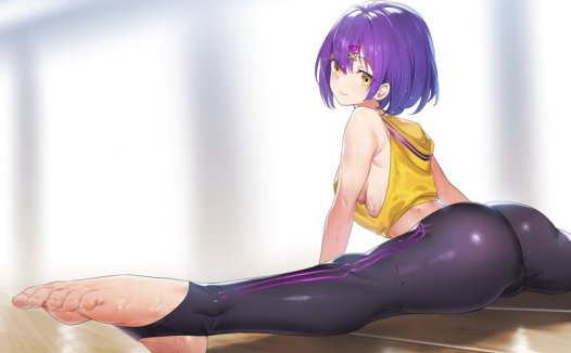 二次元足控壁纸:裸足美女 patr7 40P