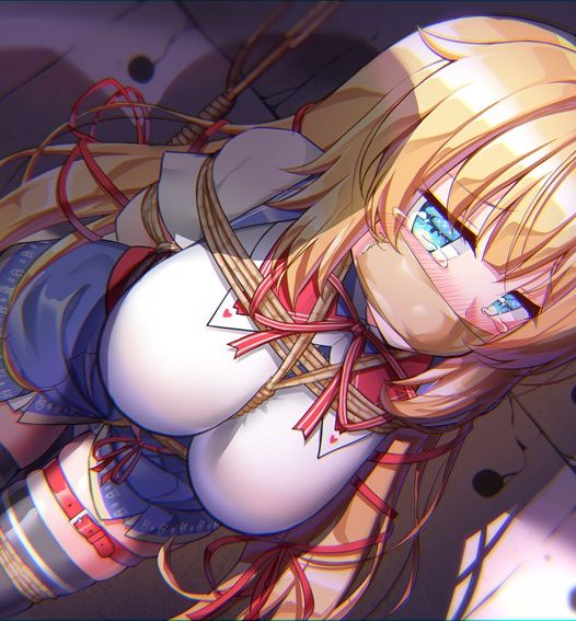 二次元绳艺图鉴Vol.15｜43张二次元绳艺图｜口塞×紧缚×超清图包
