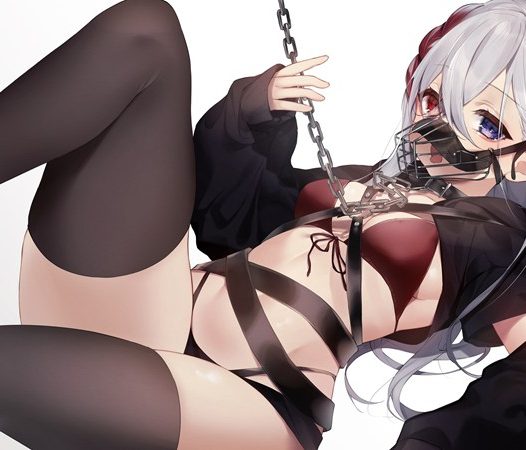 二次元捆绑特辑 Vol.34｜工业美学之缚｜锁链×镣铐结构×高清原图