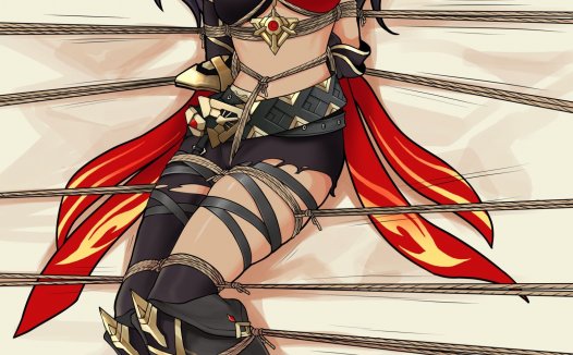 新人首帖43张绳艺捆绑图试水