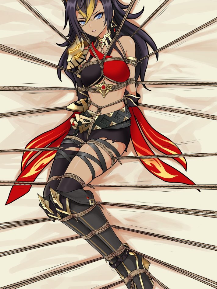 新人首帖43张绳艺捆绑图试水