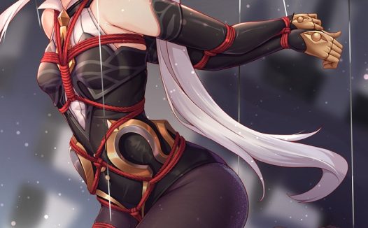 二次元绳艺图鉴Vol.23｜麻绳×棉绳紧缚美图 [42P]
